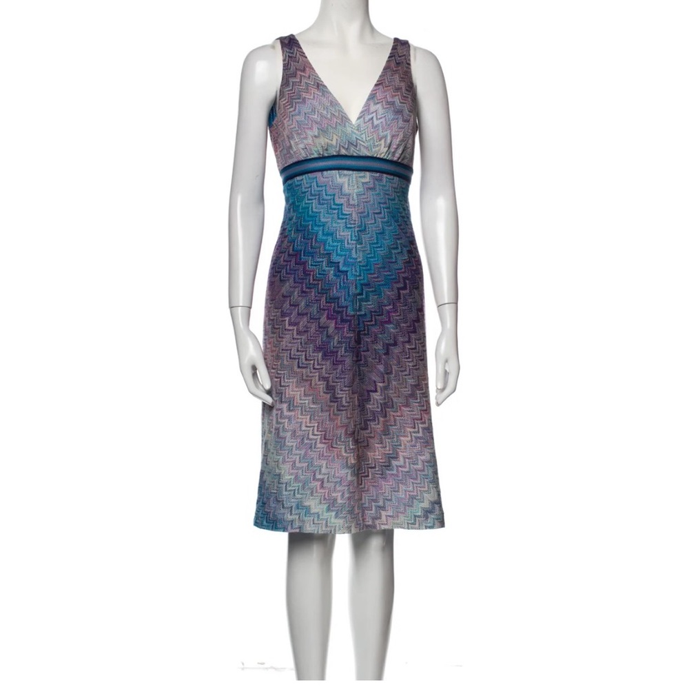 Missoni printed knee-length dress
